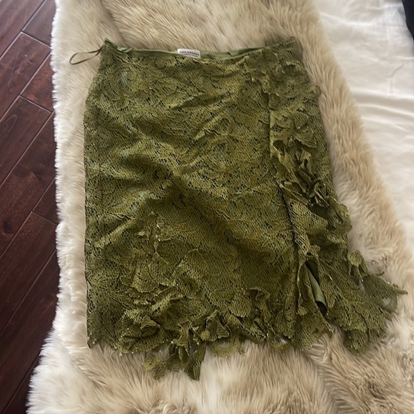 Philosophy by Alberta Ferretti lace green set - Picture 2 of 7